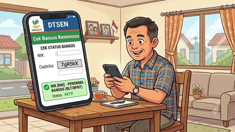 Cara Cek Desil Bansos Lewat HP di Cekbansos Kemensos