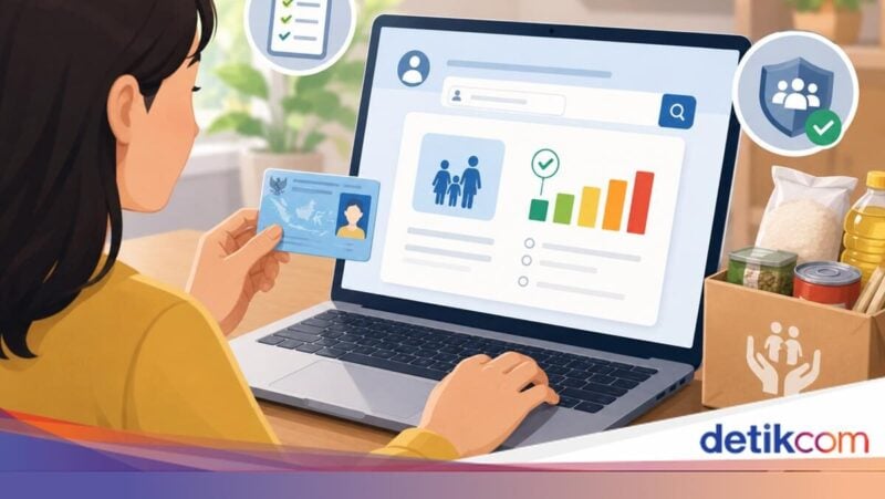 Cara Cek Desil Bansos di HP Lewat Link Resmi Kemensos