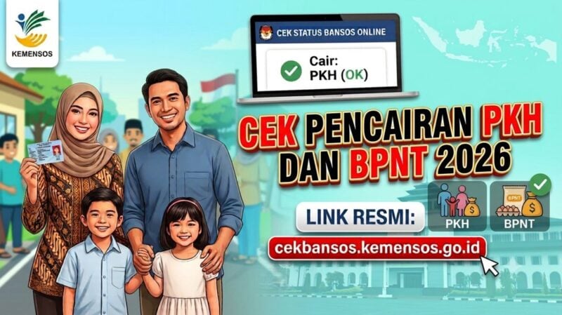 Cara Cek PKH Cair atau Belum Lewat HP dan Situs Resmi Kemensos