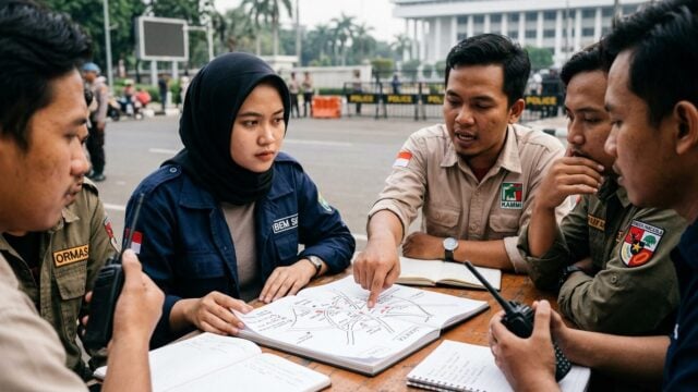 Jelang Aksi 27 Agustus, BEM SI, KAMMI, dan Ormas Ibu Kota Baca Situasi Jakarta