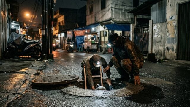 Video manhole di New York memicu penyelidikan NYPD