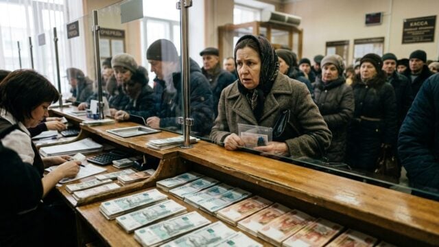 Penarikan dana di Rusia memicu kekhawatiran