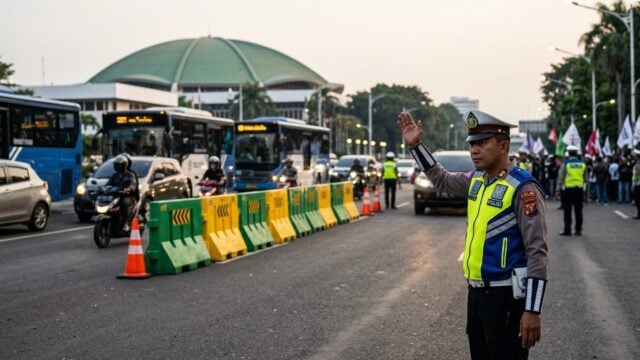 Polisi Siapkan Rekayasa Lalu Lintas Demo DPR 27 Agustus, Ini Jalur Terdampak