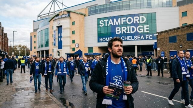 Stadion Stamford Bridge yang akan menjadi kandang Shaktar Donetsk