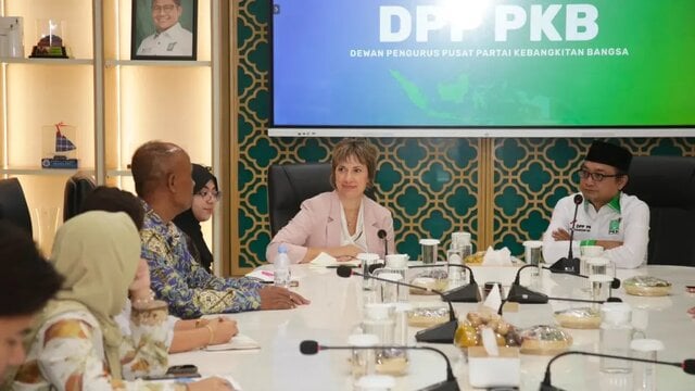 Di Depan Delegasi IRI, Cak Udin Tegaskan Regenerasi Politik PKB Bukan Sekadar
