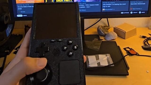 Modifikasi Steam Deck Jadi Konsol Retro SteamBoy yang Unik