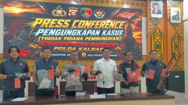Motif Pembunuhan Berencana di Singkawang Terungkap, Dalangnya Adik Korban