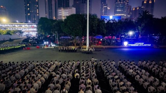 Kabut Asap Karhutla Selimuti Kota Palembang