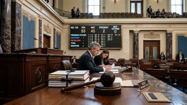 Todd Blanche Hadapi Voting Ketat di Senat AS