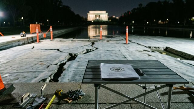 Reflecting Pool Washington jadi sorotan usai kasus vandalisme