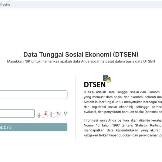 Cara Cek Desil DTSEN Lewat HP Tanpa Login, Pakai NIK