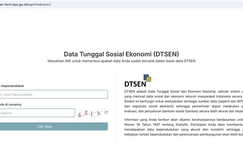 Cara Cek Desil DTSEN Lewat HP Tanpa Login, Pakai NIK
