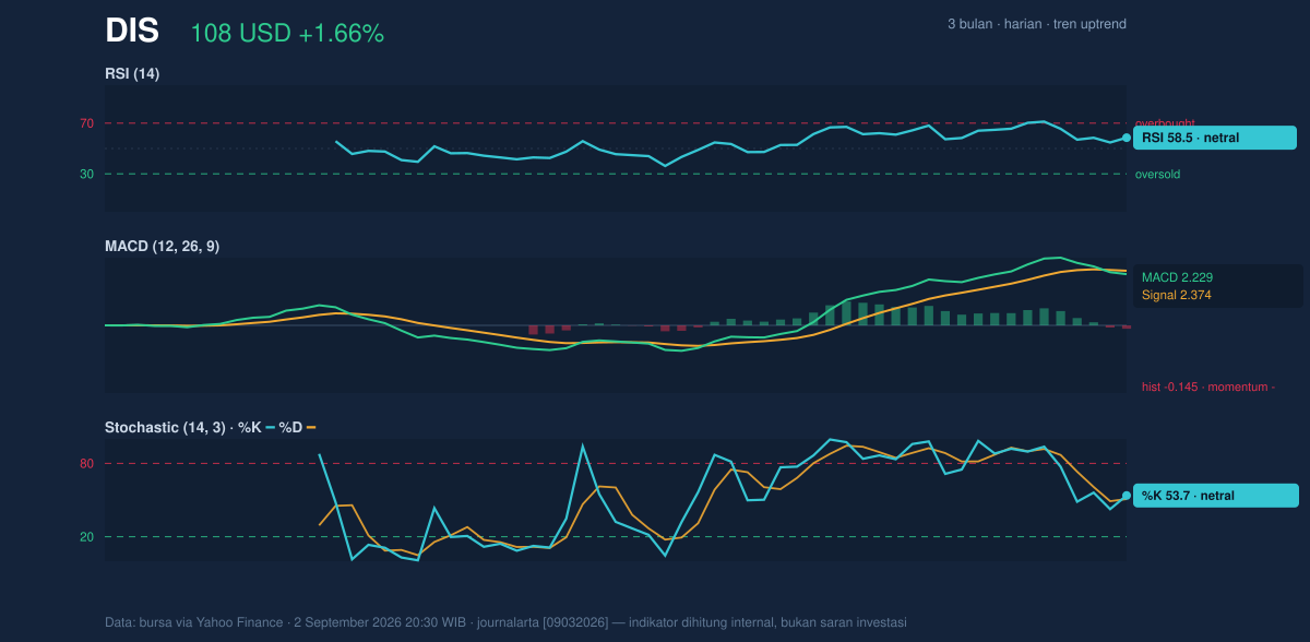 Momentum chart of DIS