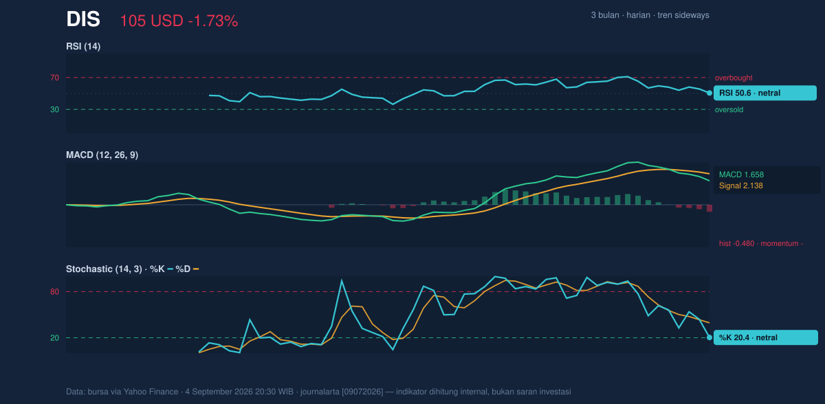 Momentum chart of DIS
