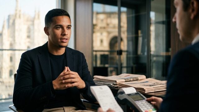 Diego Moreira Tepis Beban Harga Mahal dan Bidik Tempat di Milan