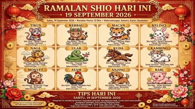 Ramalan Shio Hari Ini