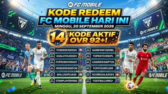 Kode Redeem FC Mobile Hari Ini
