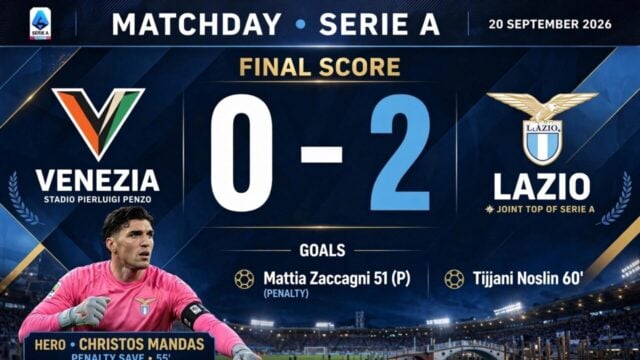Venezia vs Lazio