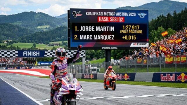 Hasil Kualifikasi MotoGP Austria 2026