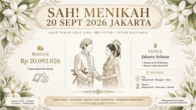 Andre Taulany Resmi Menikah dengan Amanda Rigby