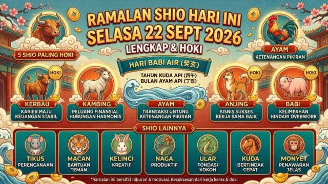 Ramalan Shio Hari Ini