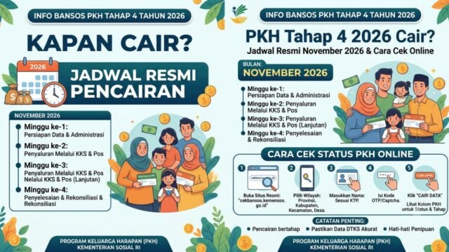 PKH Tahap 4 2026 Kapan Cair?