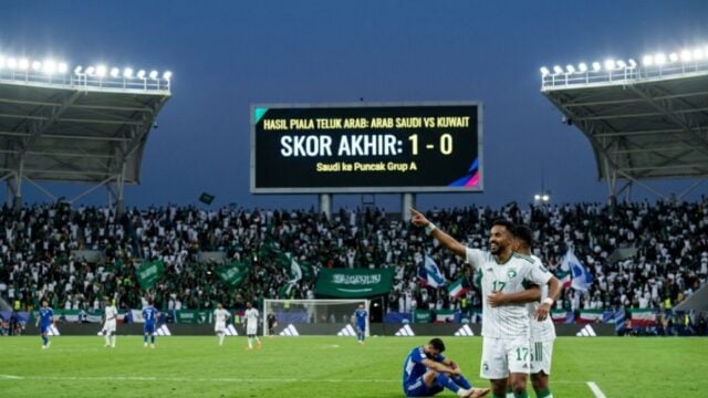 Hasil Arab Saudi vs Kuwait 1-0 Hari Ini