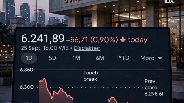 IHSG Hari Ini 25 September 2026