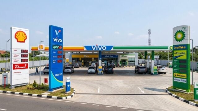 Harga BBM Swasta Shell Vivo BP-AKR Hari Ini