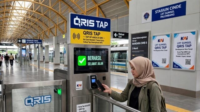 Bayar LRT Palembang