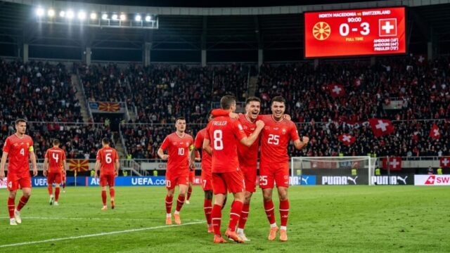 Makedonia Utara vs Swiss