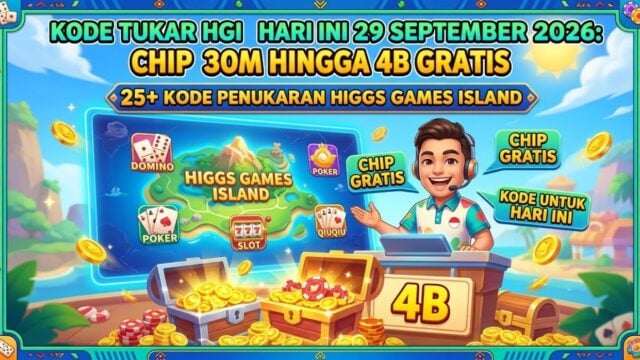 Kode Tukar HGI Hari Ini 29 September 2026