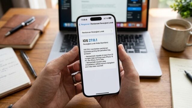 iOS 27.0.1 Resmi Rilis