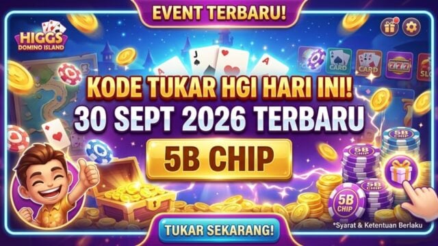 Kode Tukar HGI Hari Ini 30 September 2026