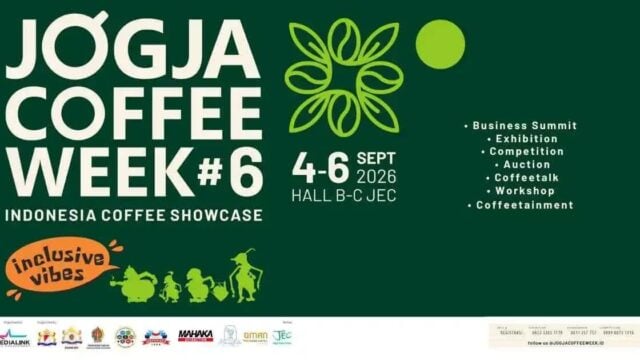Jogja Coffee Week 6 Serap 195 Peserta dan Dorong Hilirisasi Kopi