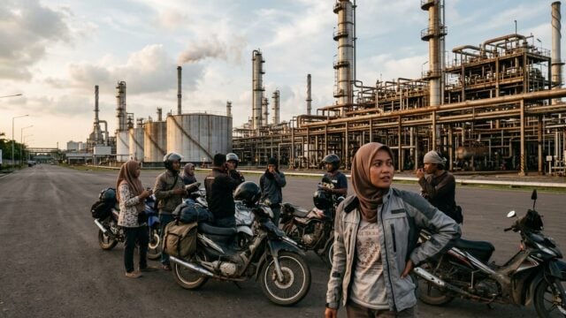 Touring to Mandalika melihat proses produksi BBM di Kilang Balongan