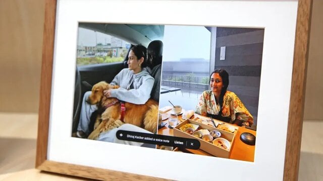 Amazon’s First Digital Picture Frame Adds Alexa and Voice Notes