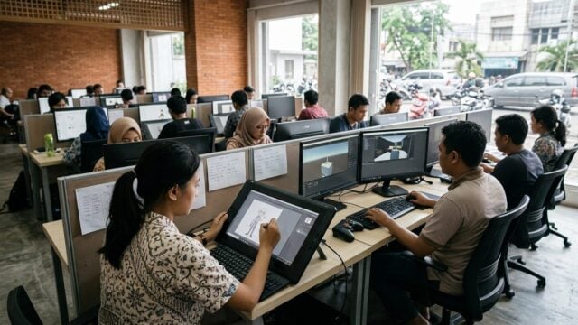 BDI Denpasar mengembangkan talenta animasi gim dan konten digital