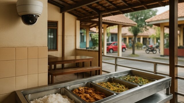 Akses CCTV dapur SPPG untuk pengawasan program Makan Bergizi Gratis