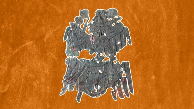 Birdman copper plate 700-year-old may depict woman warrior