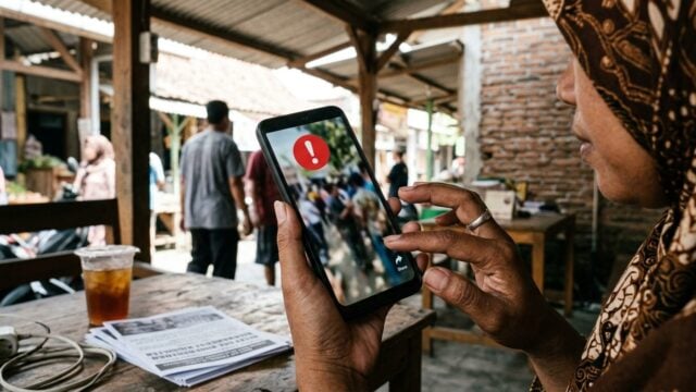 Deepfake Menkeu Purbaya dalam video bantuan palsu di ponsel