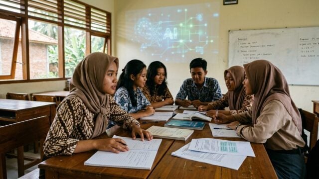 Suasana seminar Wawasan Kebangsaan yang dihadiri siswa dan tenaga pendidik