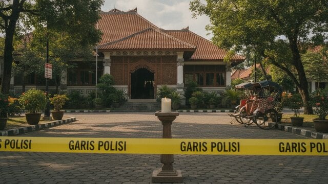 Tungku Dwi Bagus di pekarangan belakang rumah Kota Madiun