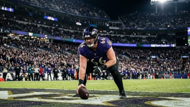 Eagles Trade Cam Jurgens to Ravens for 2027 and 2028 Picks