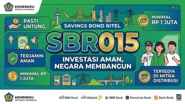 SBR015 Kupon 6,75%-6,85% Tertinggi Sejak 2020: Masa Penawaran 28 Sept-22 Okt 2026, Buruan Sebelum Kuota Rp20T Habis