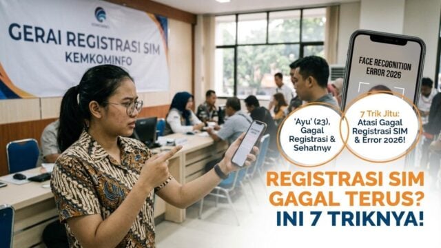 Registrasi SIM Gagal Terus? Ini 7 Triknya Biar Verifikasi Wajah Langsung Berhasil