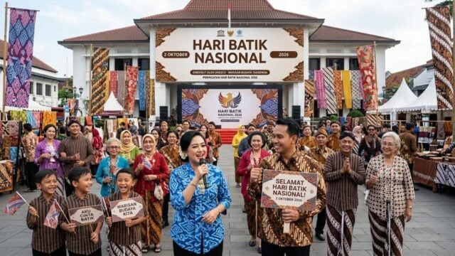 Hari Batik Nasional 2 Oktober 2026 Diperingati Hari Ini: Sejarah UNESCO, Tema, Arti Logo & 40 Ucapan