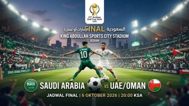 Jadwal Final Gulf Cup 27 2026