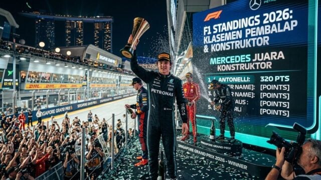 F1 Standings Terbaru 2026