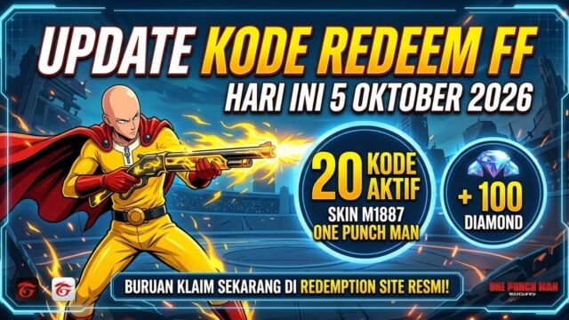 Update Kode Redeem FF Hari Ini